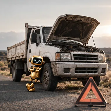 Small photo 2: old truck keeps breaking down
