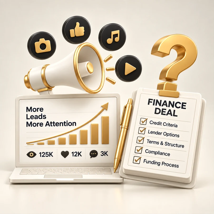 Then came 10 years in marketing, where she saw the other side of the problem: marketers could generate attention, but often didn’t understand how a finance deal actually works.